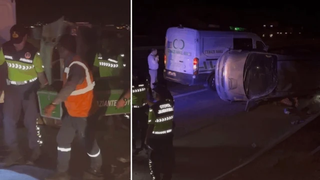 gaziantepte lastigi patlayan minibus taklalar atarak devrildi olu ve yaralilar var cZ3POR5n