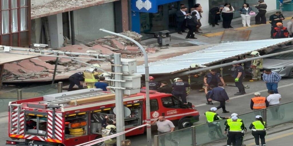 Ankara’da Kontrollü Yıkım Sırasında Bariyer Devrildi: 3 Yaralı