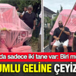 Dünyada Eşi Benzeri Olmayan Pembe Cip: Bodrumlu Geline Özel Çeyiz Hediyesi