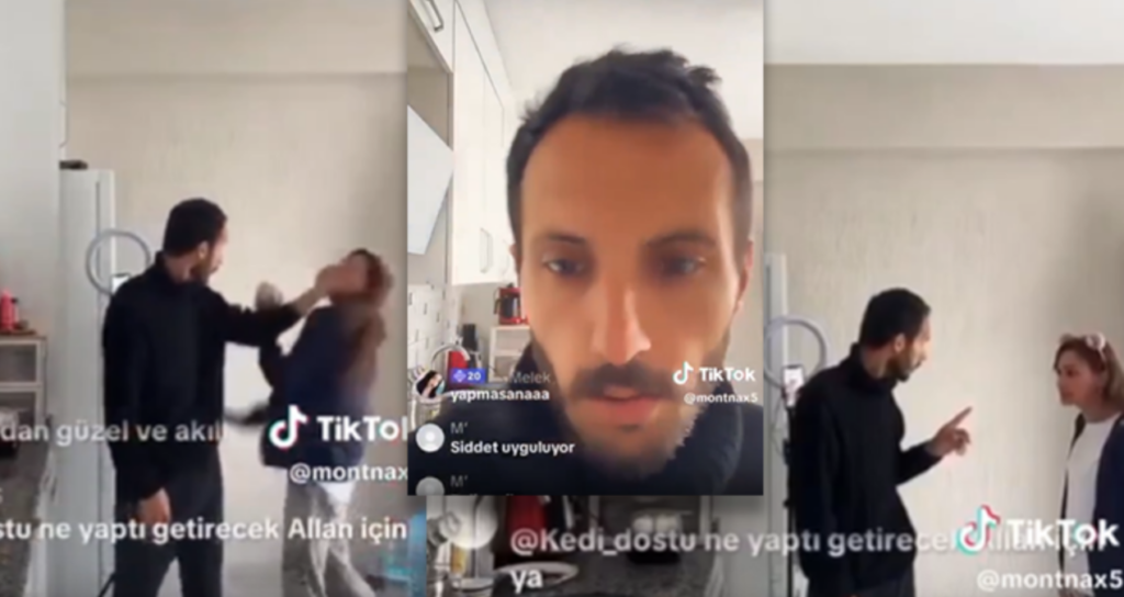 TikTok’da Şiddet Skandalı: Canlı Yayında Eşine Fiziksel Şiddet Uyguladı